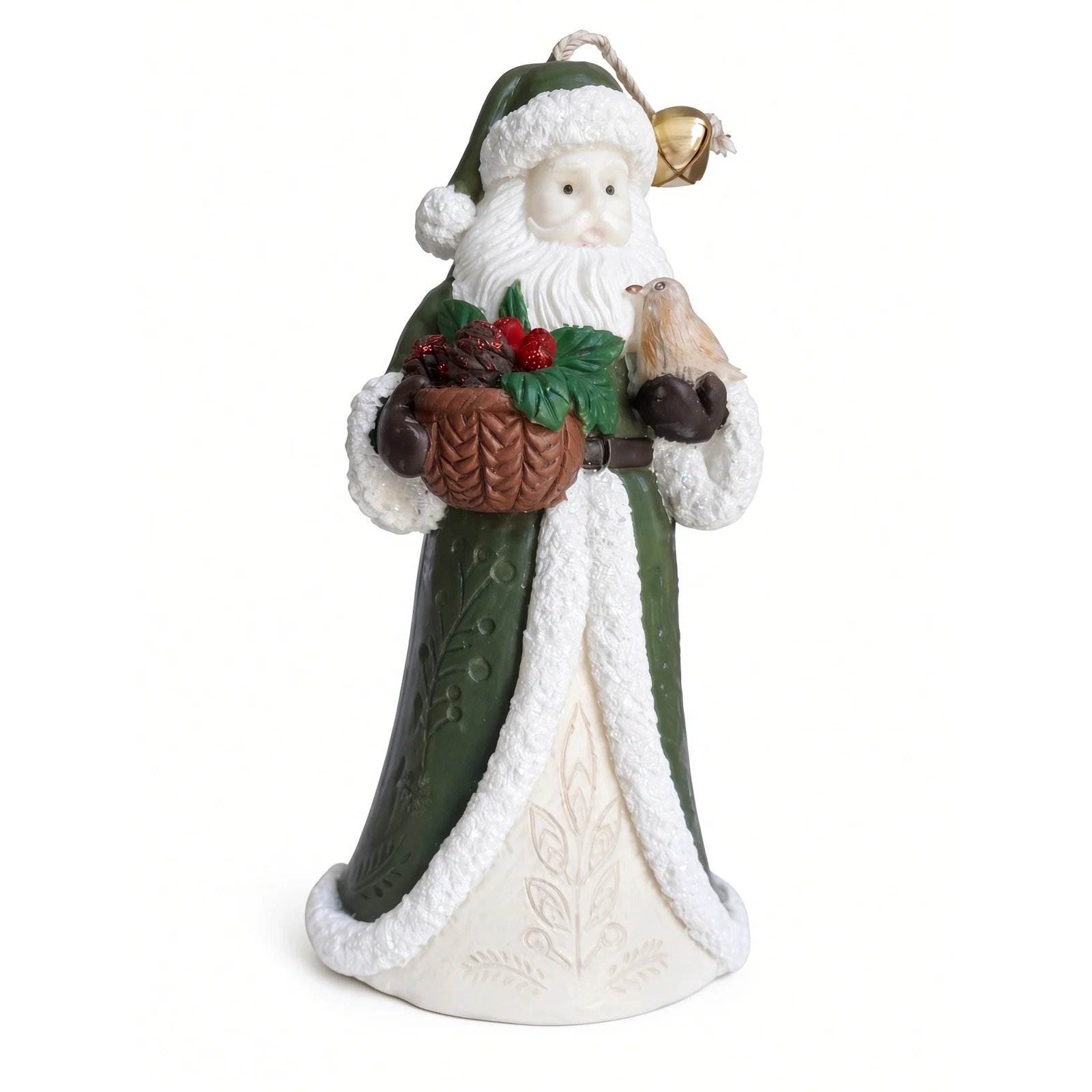 Vela Papai Noel com Passarinho Vela Papai Noel com Passarinho